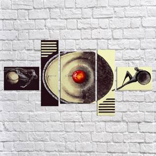 Модульная картина из частей