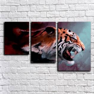 Модульная картина из частей