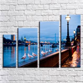 Модульная картина из частей