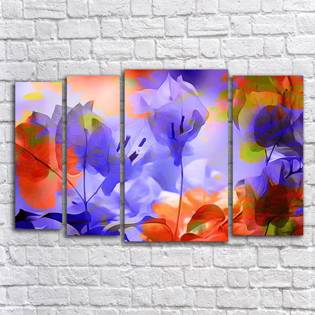 Модульная картина из частей